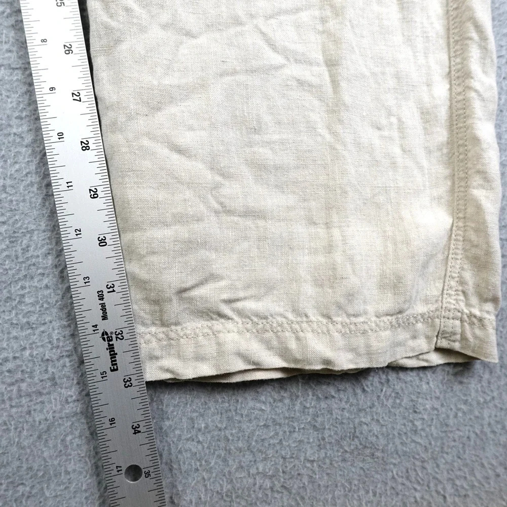 Tommy Bahama Relax Linen Pants Mens Medium Beige Beach Coast Resort Trouser
